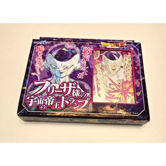 From my trip to Japan: ENSKY Dragon Ball Z Frieza Evil‎ Emperor Playing Cards - Picture 2 of 3